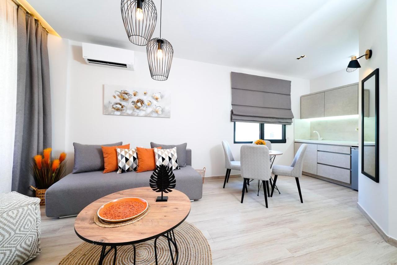 Tereza Golden Aparthotel Chrisi Ammoudia Exteriör bild