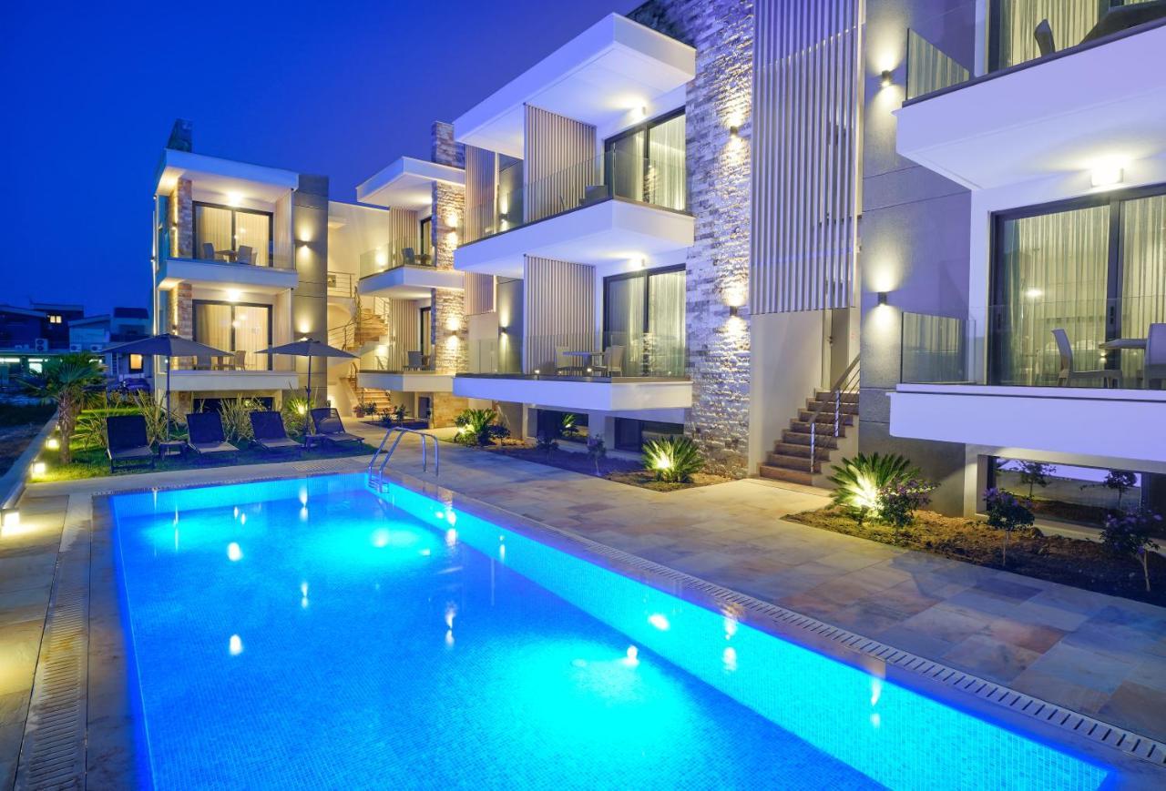 Tereza Golden Aparthotel Chrisi Ammoudia Exteriör bild