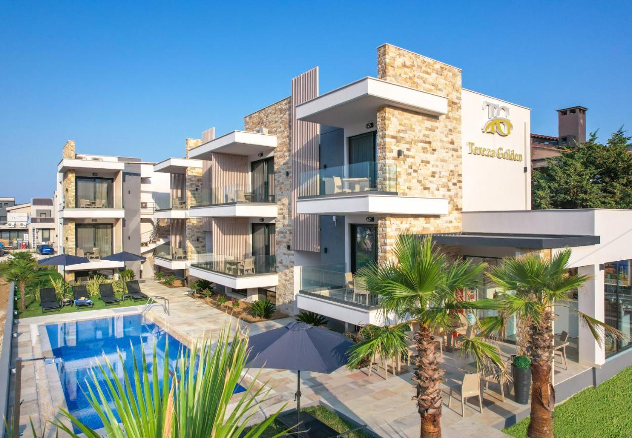 Tereza Golden Aparthotel Chrisi Ammoudia Exteriör bild